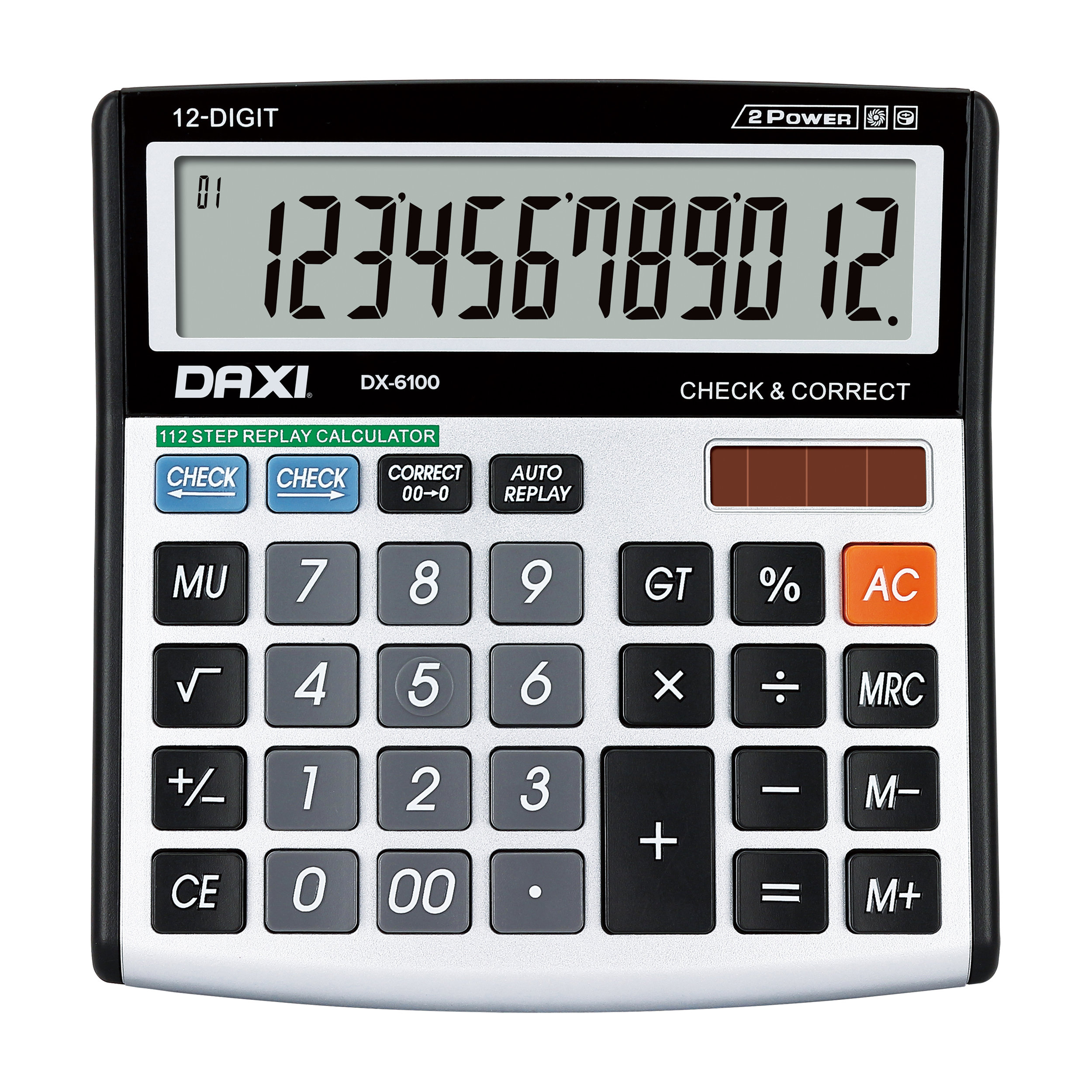DX-6100 12 Haneli Masaüstü Tipi Hesap Makinesi