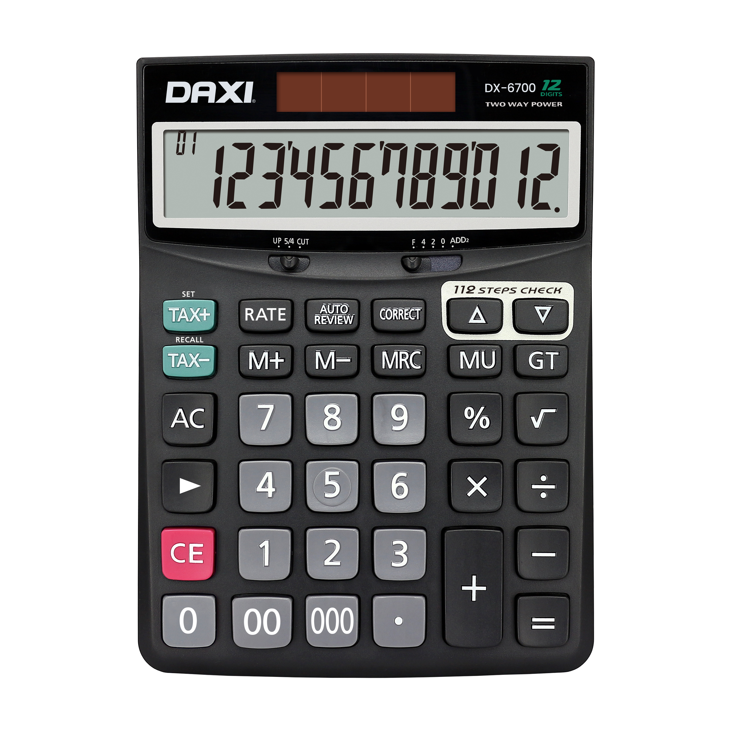 DX-6700 12 Haneli Masaüstü Tipi Hesap Makinesi
