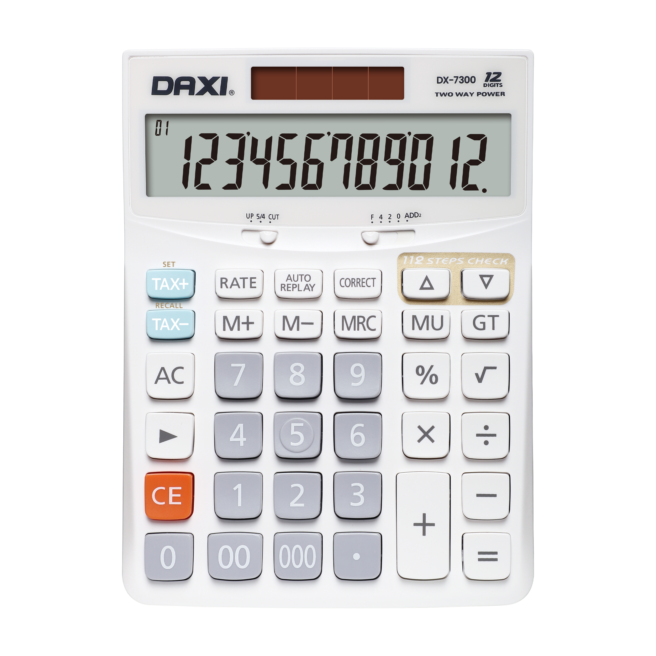 DX-7300 12 Haneli Masaüstü Tipi Hesap Makinesi