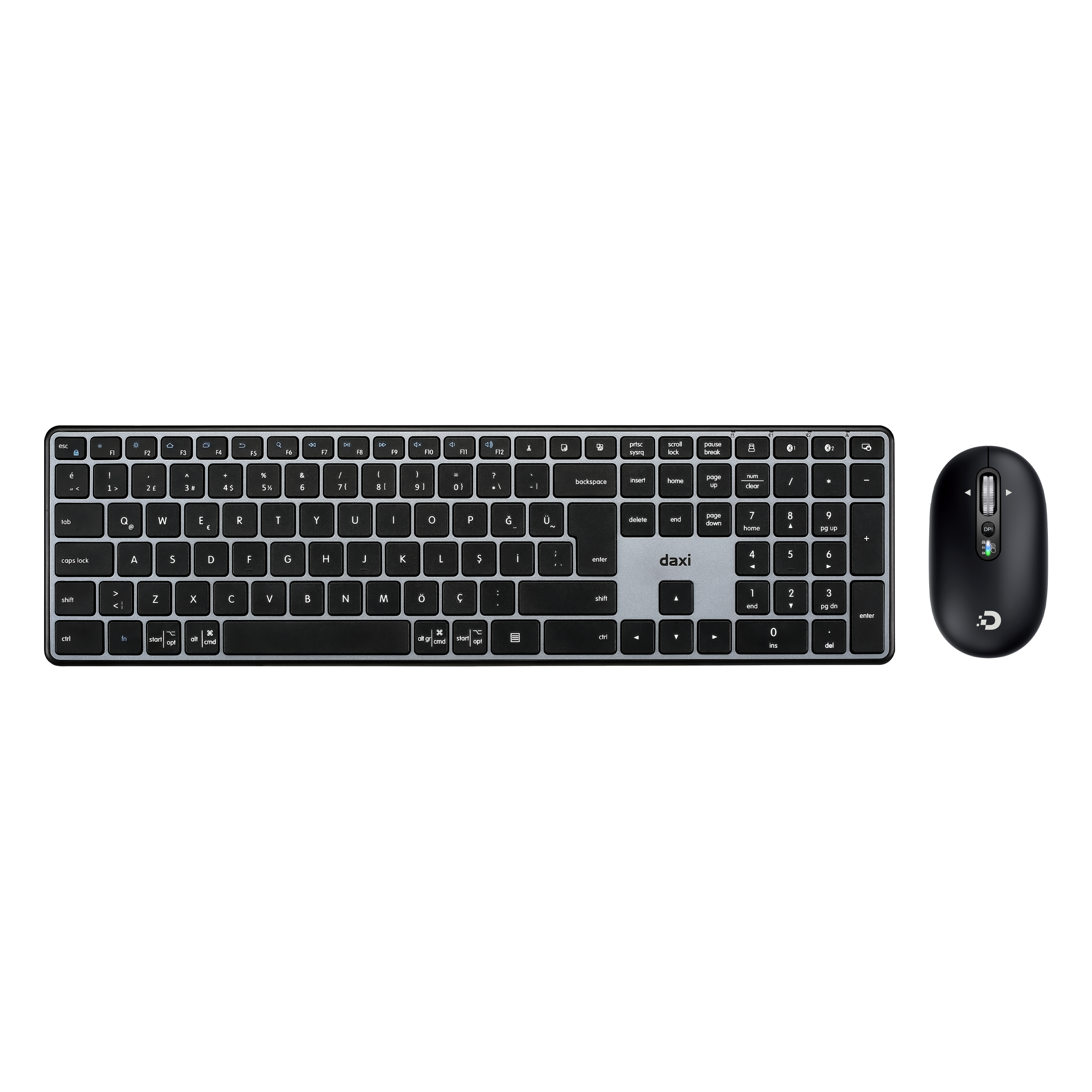 MK450 Pro Keys Slim Combo Kablosuz Bluetooth® Klavye Mouse Seti