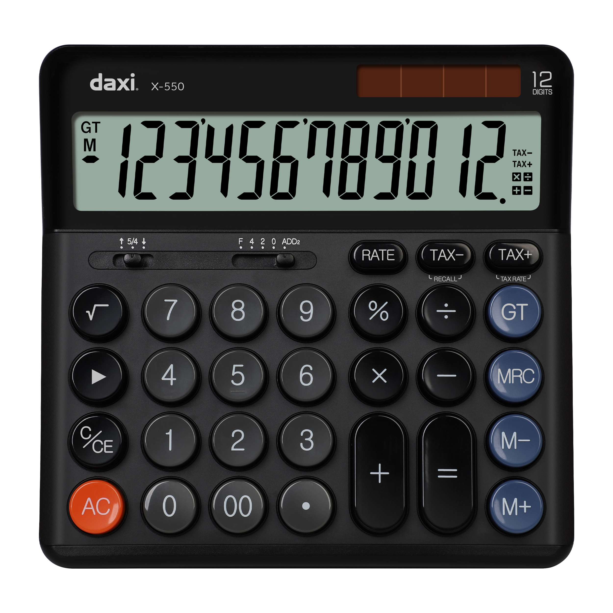 X-550 Ultra Büyük 12 Haneli Masaüstü Tipi Hesap Makinesi