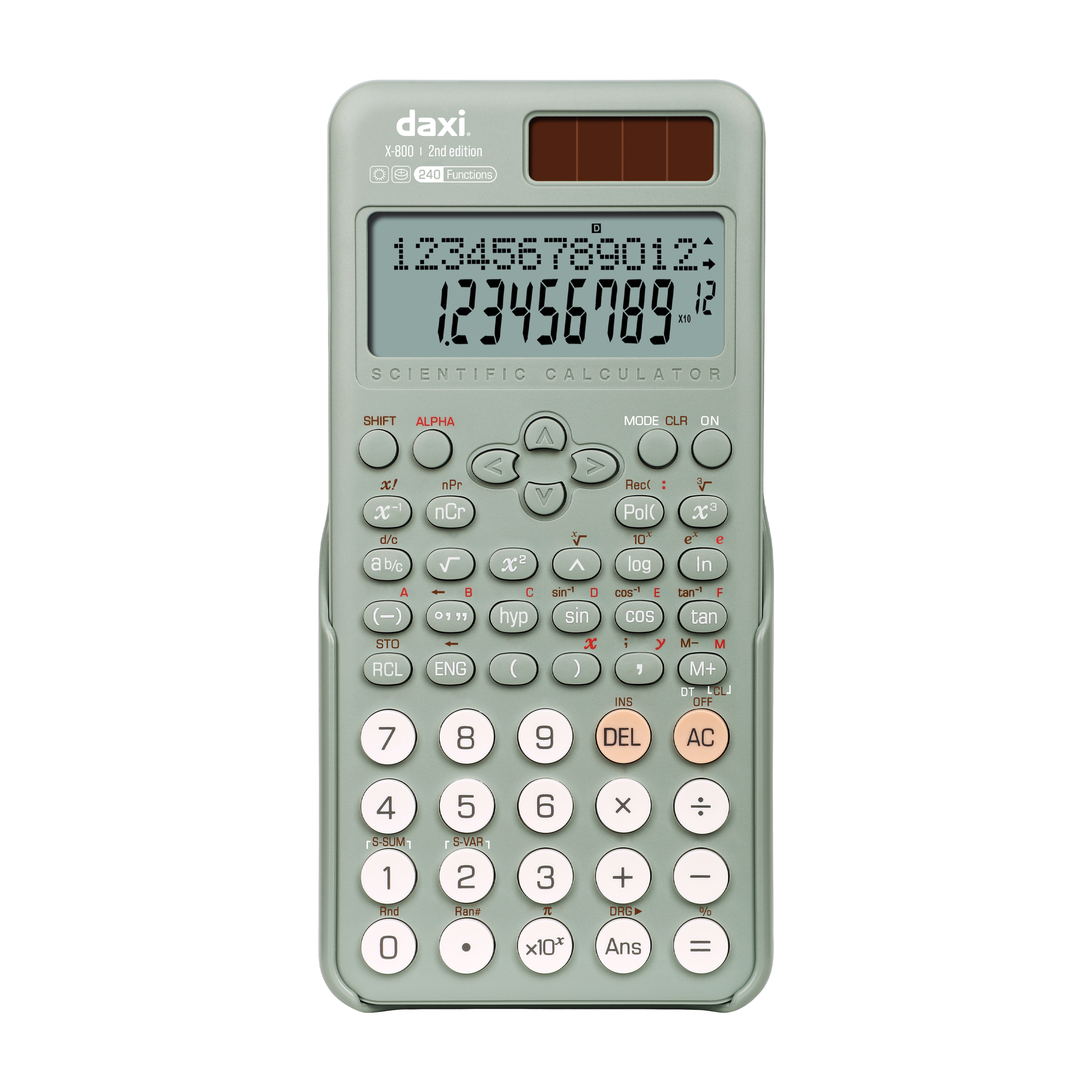 X-800 Yeni Nesil 240 Fonksiyonlu Bilimsel Hesap Makinesi