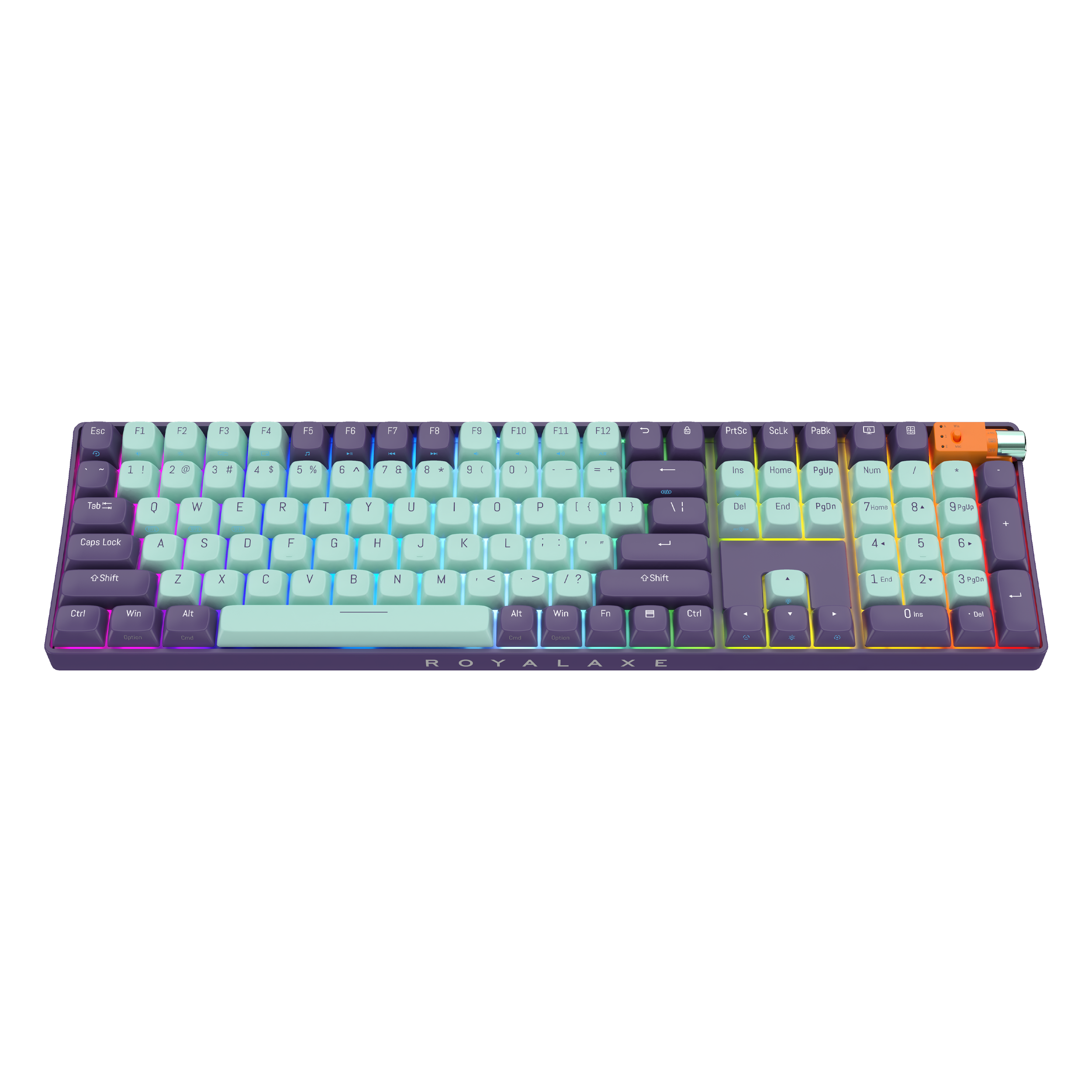 Royalaxe R108 Pro Gaming RGB Aydınlatmalı Mekanik Oyuncu Klavyesi