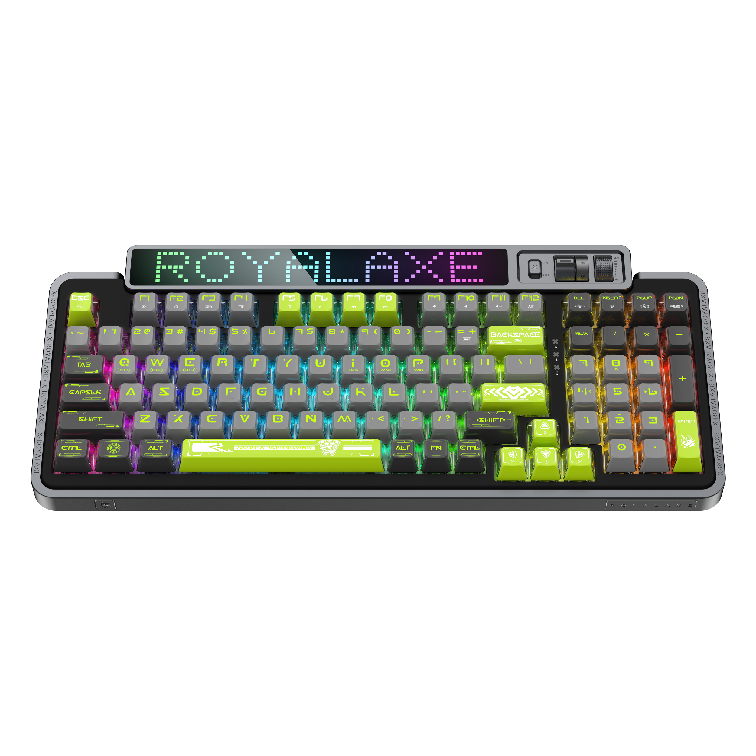 Royalaxe XL98 Pro Gaming RGB Aydınlatmalı Mekanik Oyuncu Klavyesi